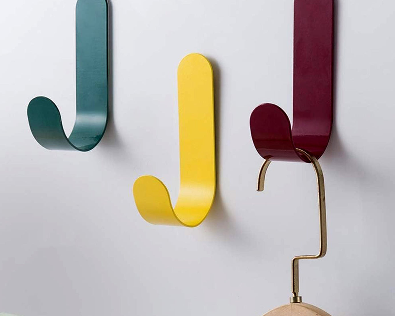 4351 Self Adhesive Wall Hooks Waterproof Adhesive Sticky Round Hooks | Hanging Capacity 1 KG Max | Multipurpose Home Storage (20 Pcs Set)