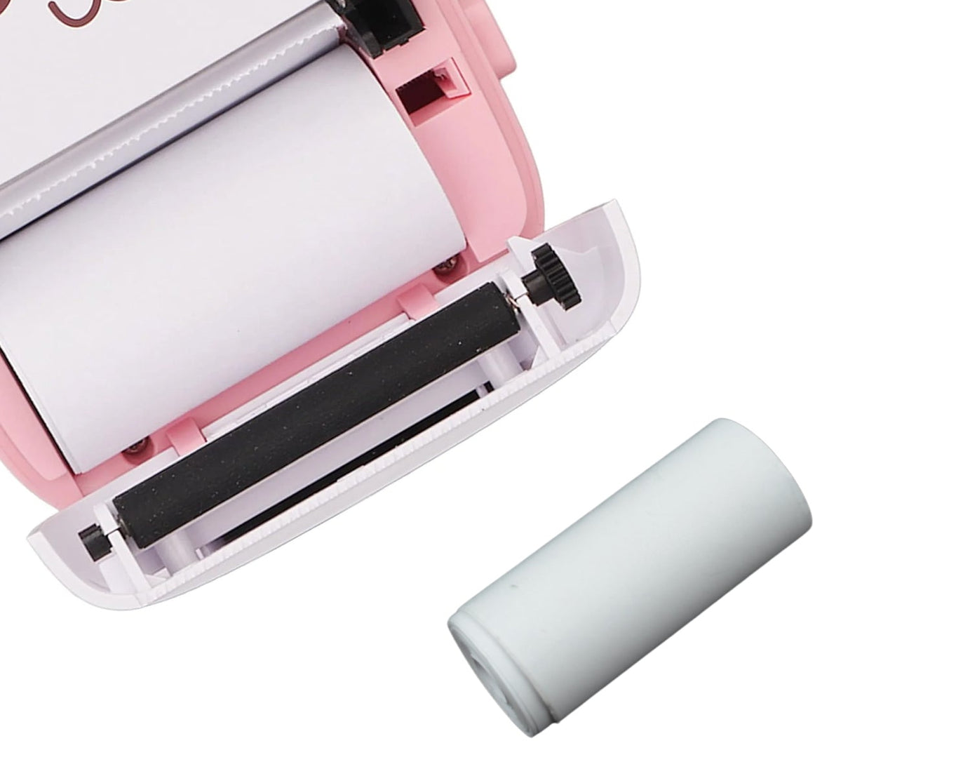 Small Thermal Printer Paper, Printing Paper Roll Aging Resistant Fast Color Rendering Portable Clear Printing for Travel (1 Pc / Printing Paper Roll )