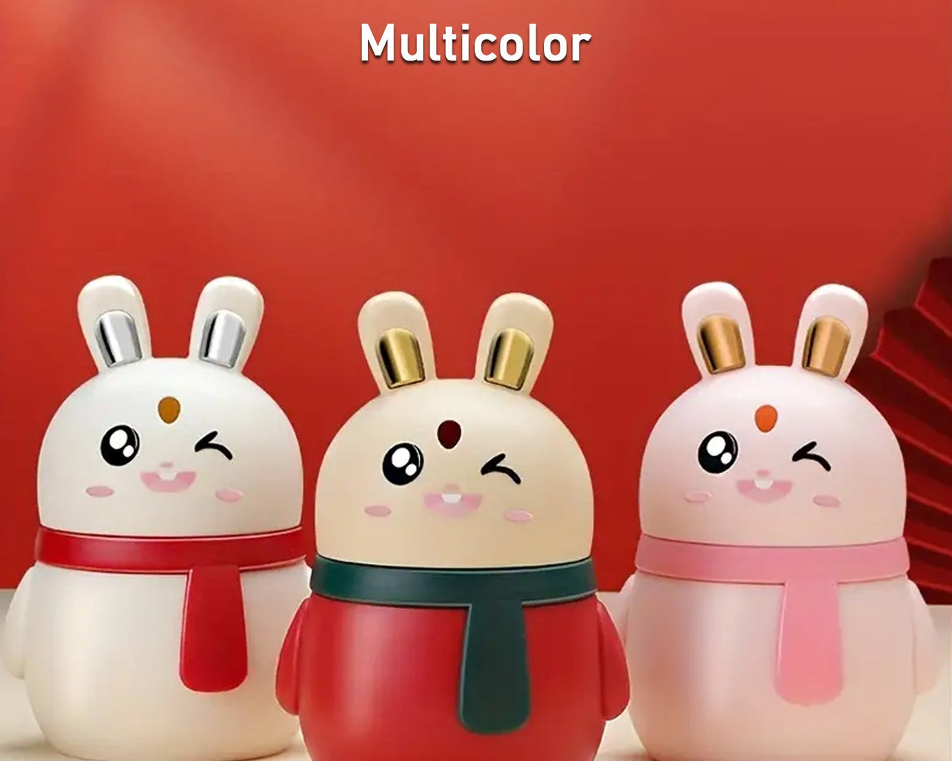 Rabbit Shape Toothpick Dispenser Pressing Small Size Accessory Durable Red | Home & Garden | Kitchen, Dining & Bar | Kitchen Storage & Organization | Racks & Holders Dining Room Table Decoration (1 Pc )