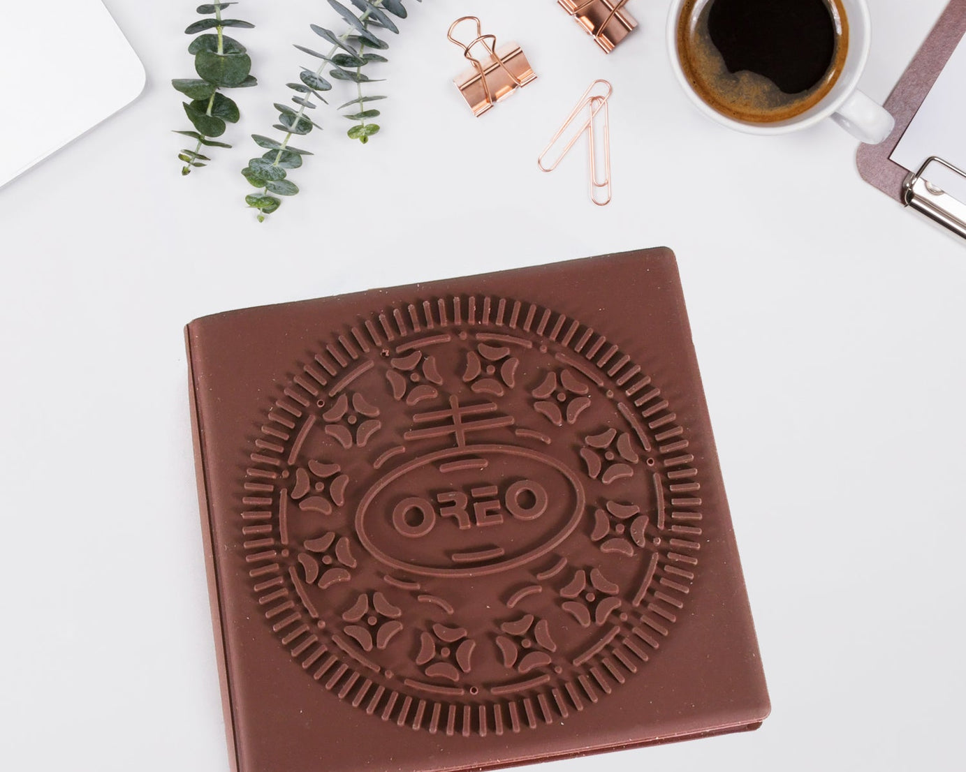 Chocolate Diary Notebooks Original Chocolate Smell Writing Practice Book Early Learning Copybook Premium Chocolate Book (1Pc / Book / 80 Pages) 