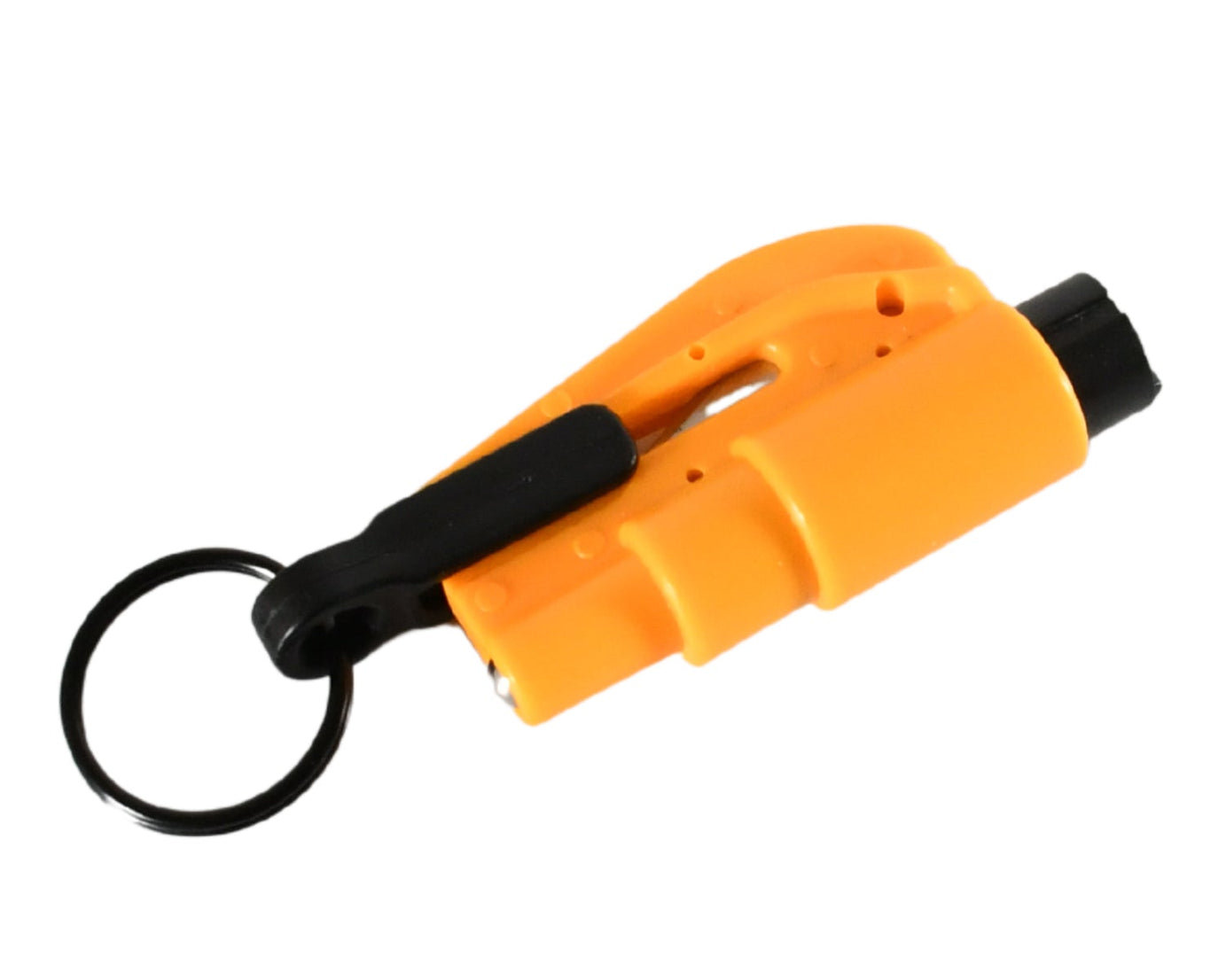 2 in 1 Emergency Safety Cutter with Key Chain, Small Portable Handy Emergency Safely Glass Breaking & Seat Belt Cutting Keychain Tool