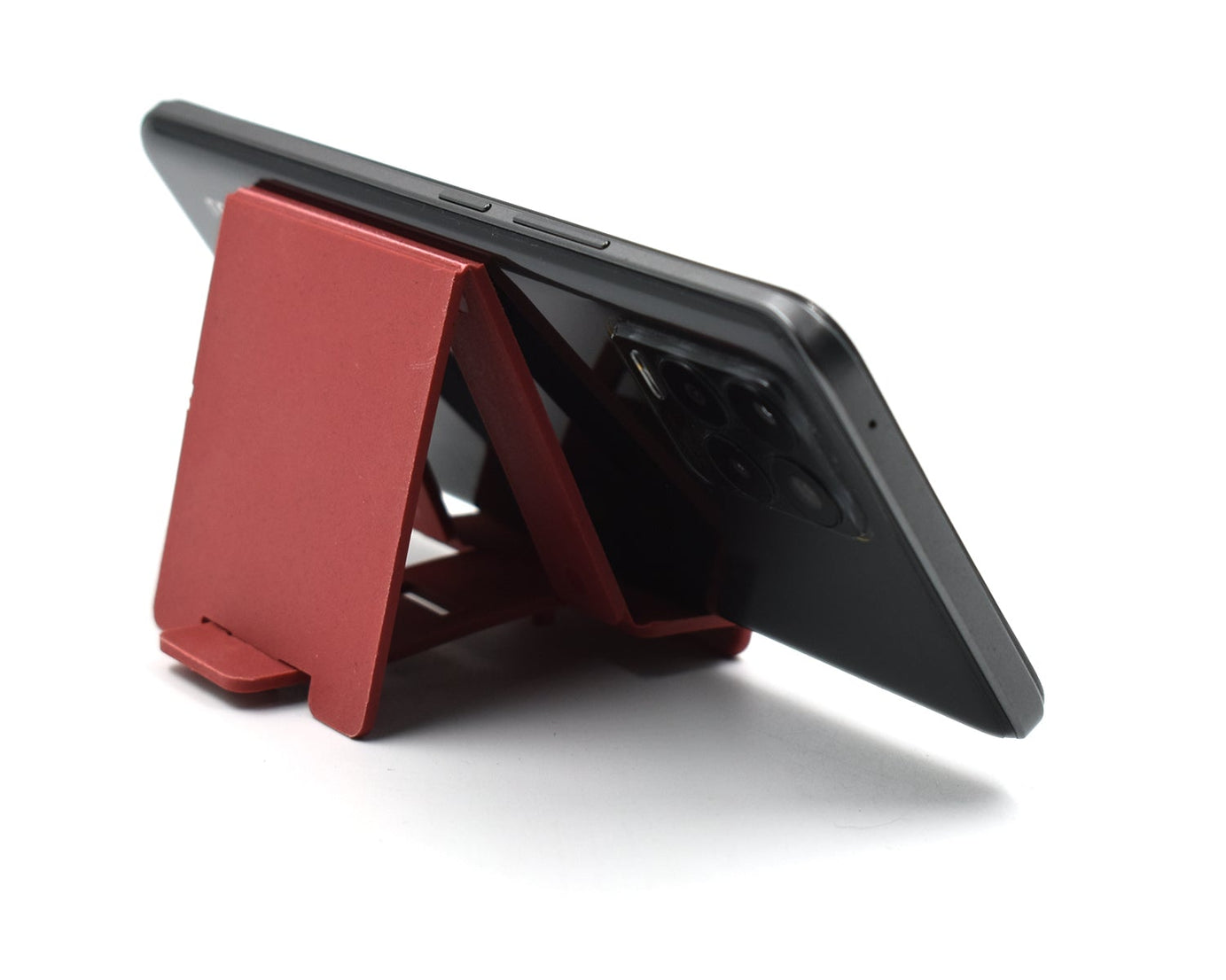 Adjustable phone stand, ideal for holding devices at home or work.