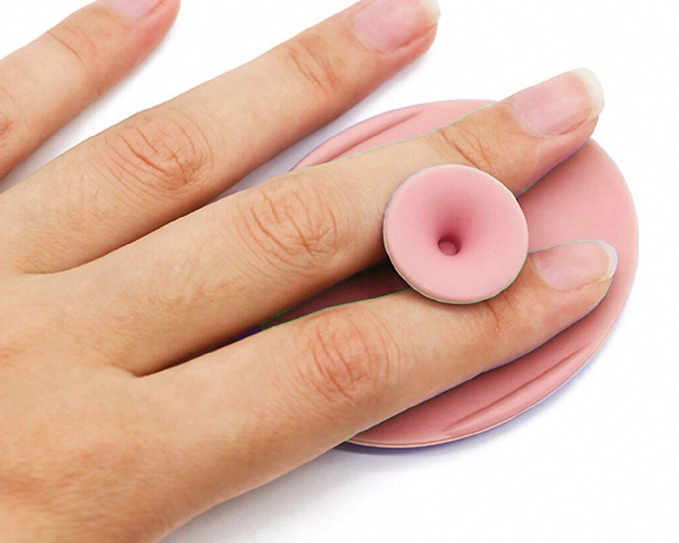 Bath & Facial Cleansing Brush, Soft Silicone Face Scrubber (2 Pc Set)