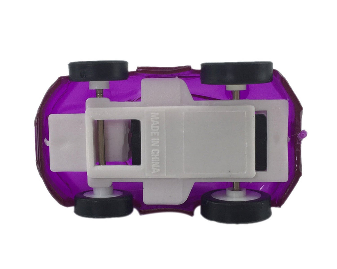 Fast-moving pull back car for kids.