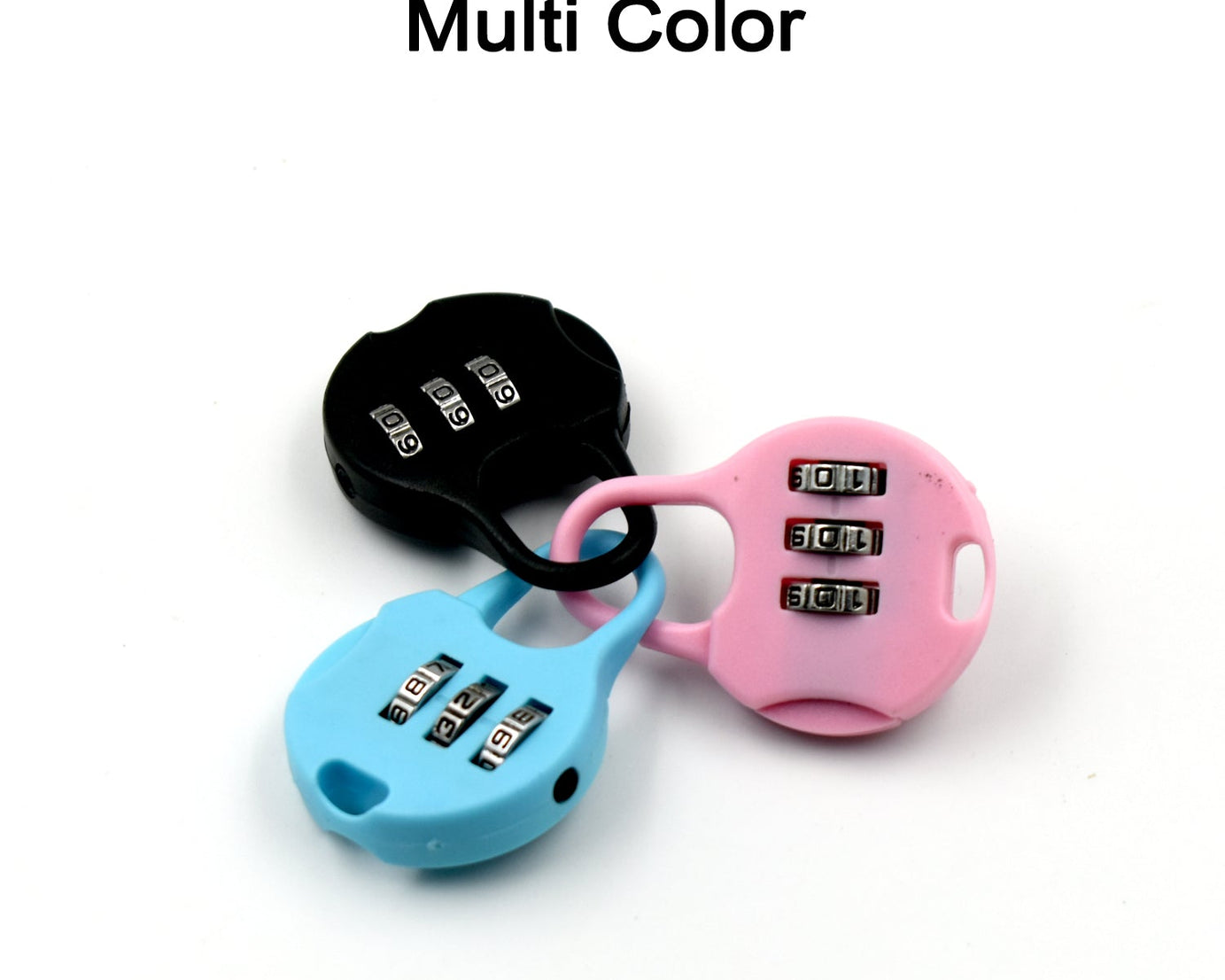 3 digit zipper lock and tool for enhancing the security of zipper closures