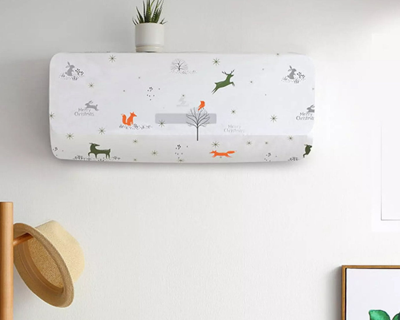Waterproof air conditioner cover for protection