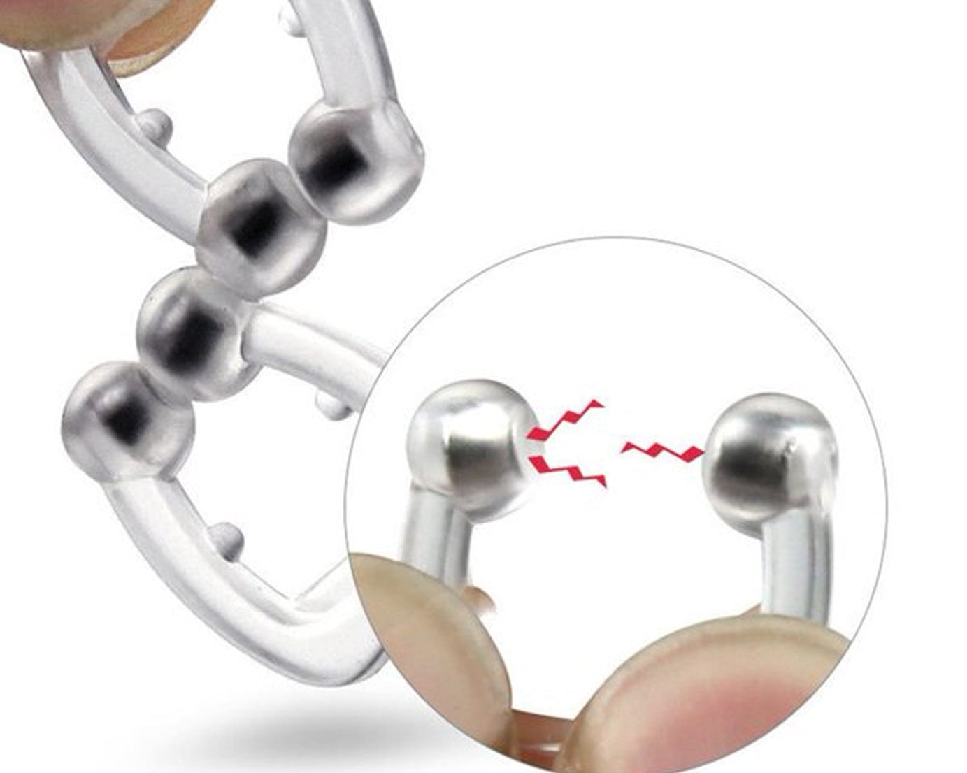 Anti Snore device for men and woman Silicone Magnetic Nose Clip For heavy Snoring sleeper, Snore Stopper, Anti Snoring Device (1 Pc)