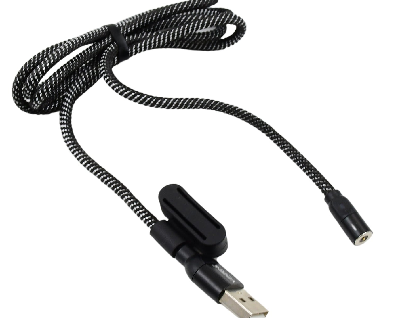 3 in 1 Magnetic USB Charging Cable | USB-c Android and Lightning with Extra Protecting Nylon| Strong Magnetic Cable with Full Rotation Support Fast Charging