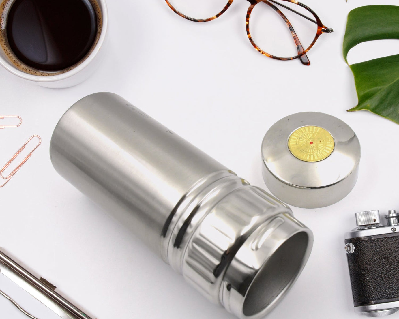 12522 Vacuum Insulated Stainless Steel Flask Water Bottle/ Cup, Water Beverage Travel Bottle, Leak Proof, Rust Proof, Cold & Hot | Leak Proof | Office Bottle | Gym | Home | Kitchen | Hiking | Trekking (1 Pc)