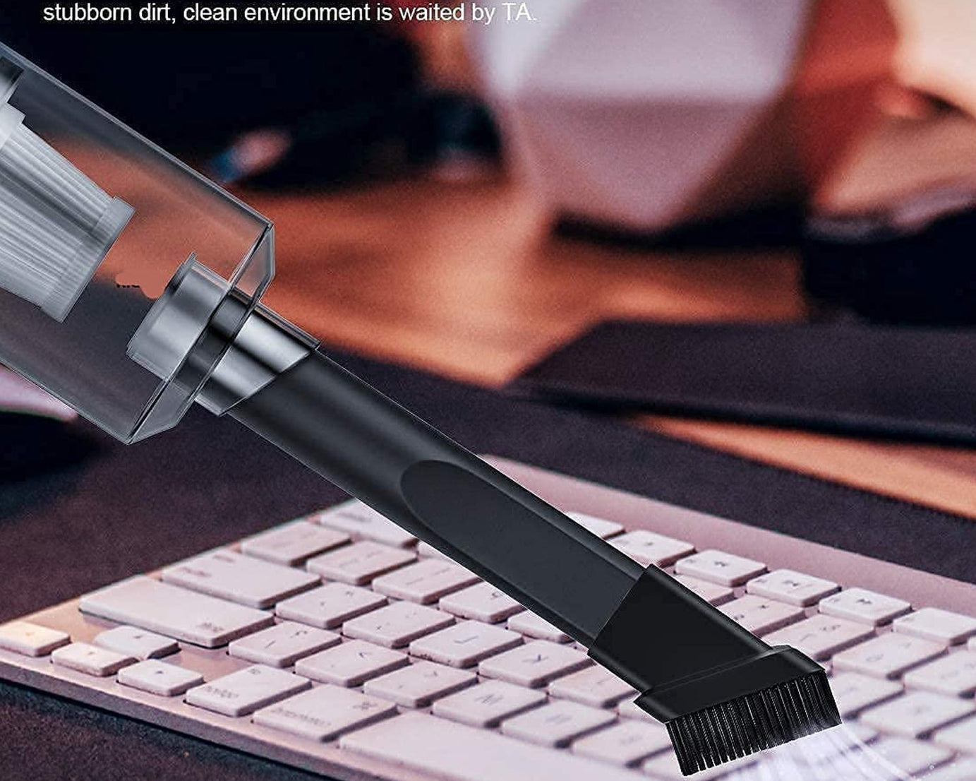 Vacuum Cleaner Dust Collection  2 in 1 Car Vacuum Cleaner 120W High-Power Handheld Wireless Vacuum Cleaner Home Car Dual-use Portable USB Rechargeable