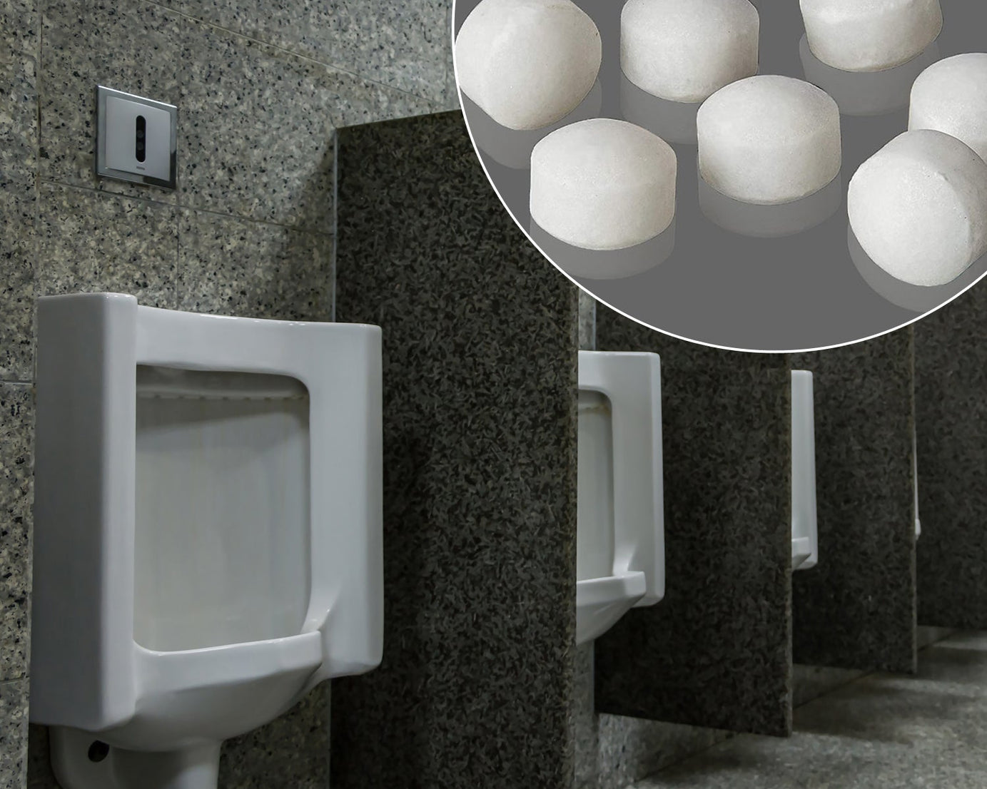 Naphthalene balls for pest control in clothes and bathroom