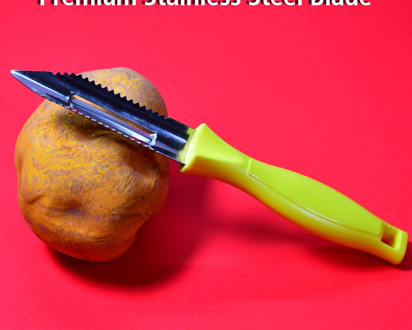 Ganesh peeler with stainless steel blade, classic design