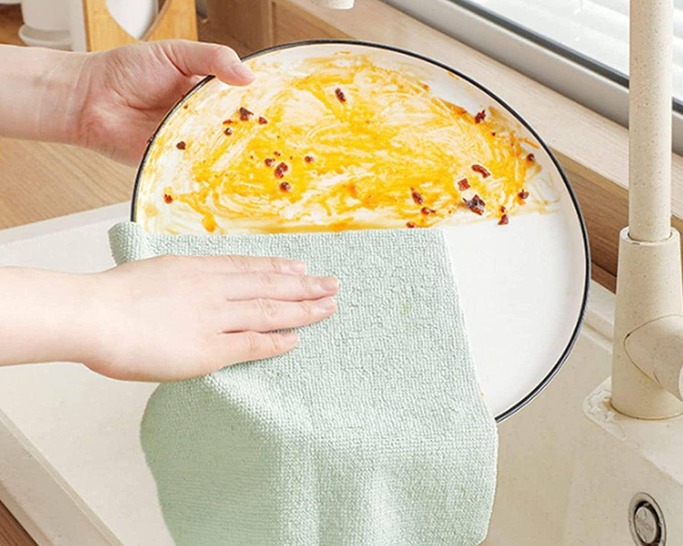 Glass Windows Cleaning Cloth