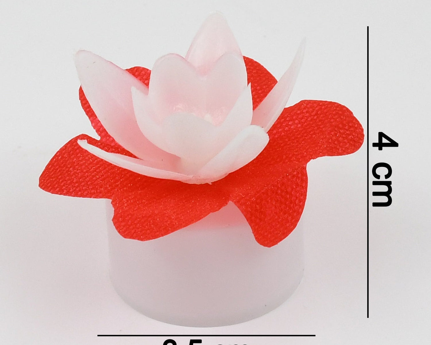 Decoration Candles/Led Diwali Decor Lotus Flower Candle (5 Pc)