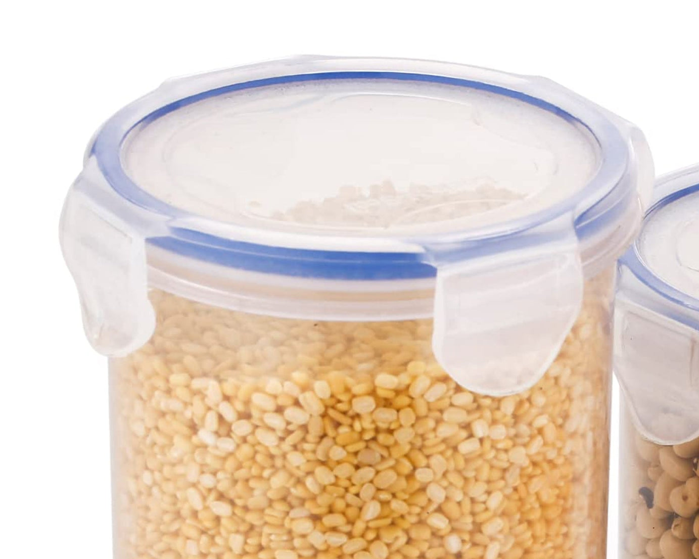 Leakproof & Airtight: 3 Pc Round Food Storage Set (500ml-1500ml)