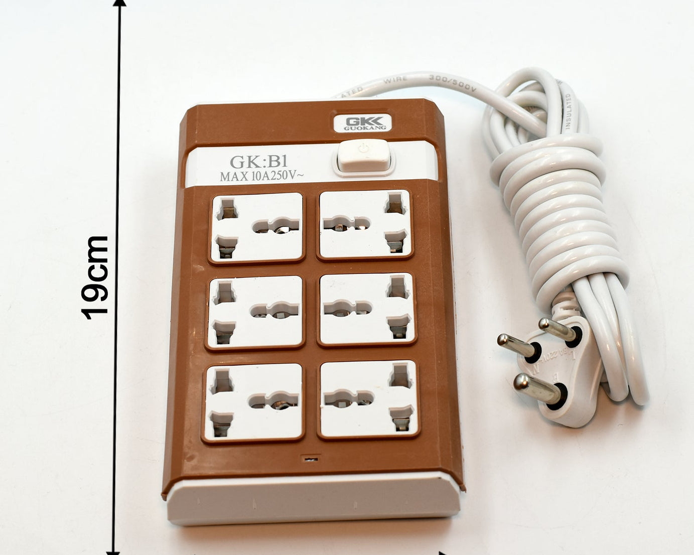 Extension board with surge protection