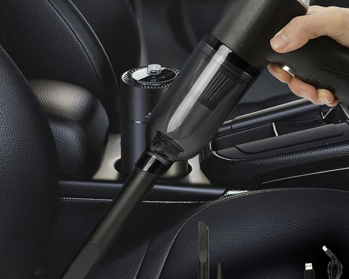 3 in 1 Car Mini Vacuum Cleaner with Blower Wireless Portable Rechargeable Handheld High Power Suction Vacuum Cleaning Machine for Home Car Computer Keyboard Cordless Air Blowing Dusting