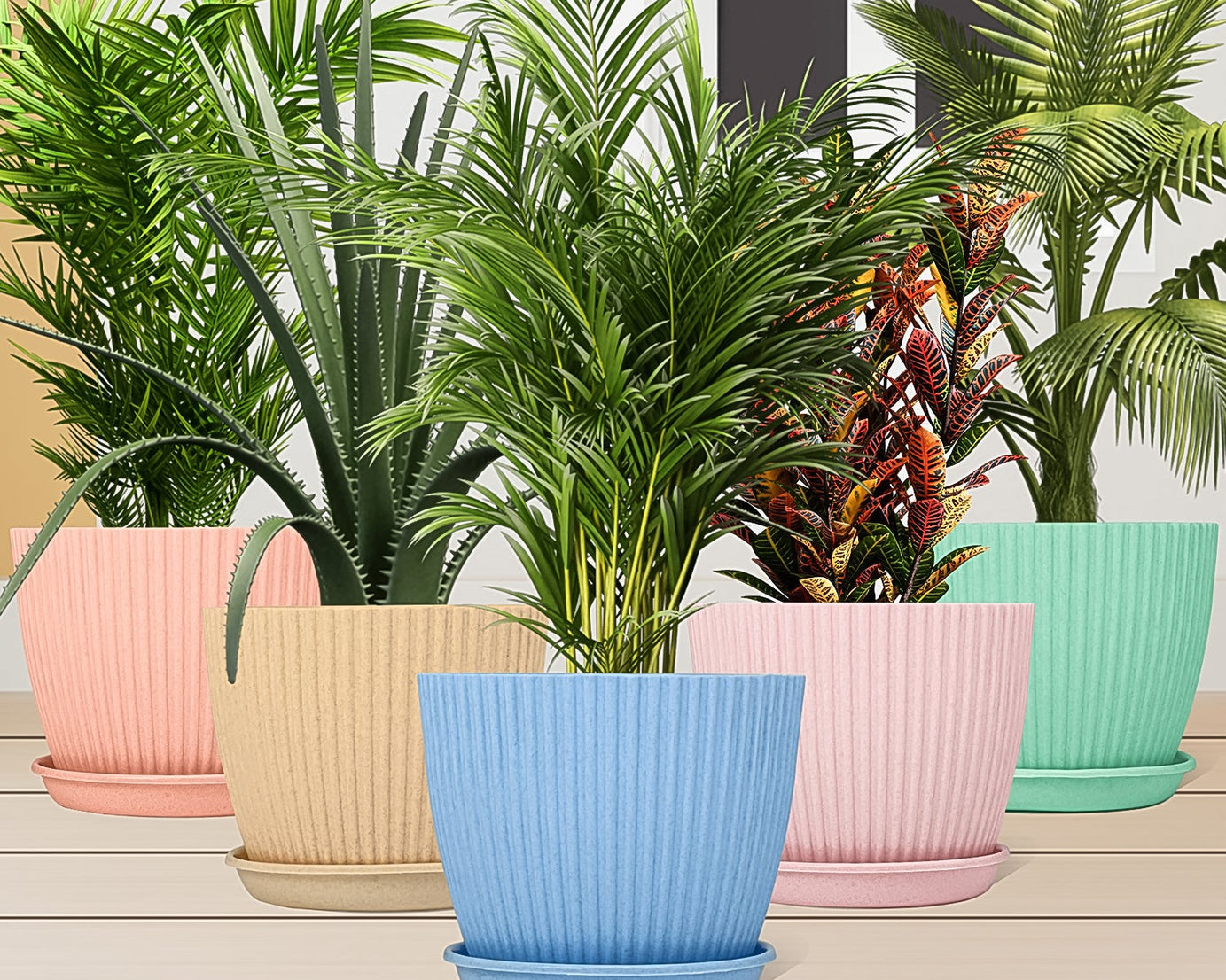Round Flower Pot