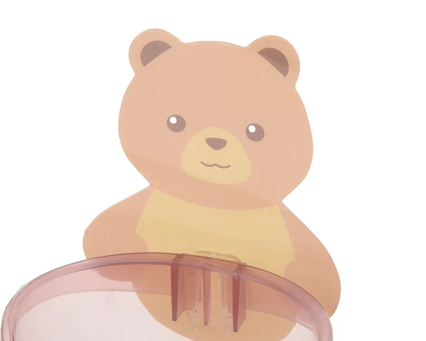 Self-adhesive teddy bear holder for kids