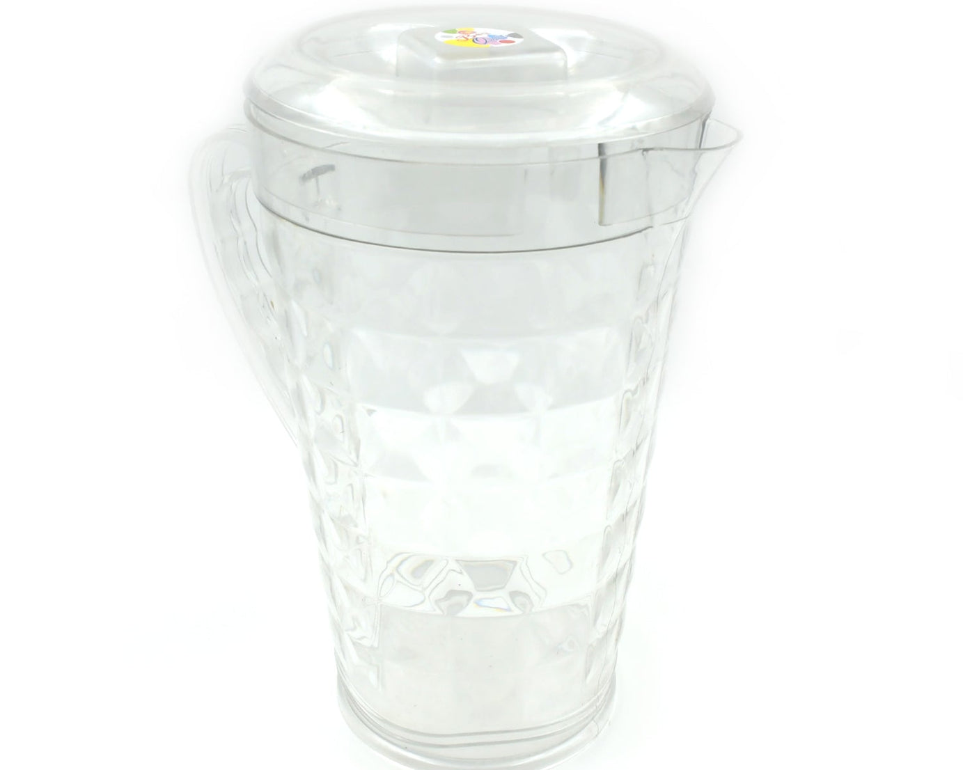 Mocktail Pet Jug  Plastic Jug With lid, Drinking Beverage Jag, Transparent Tableware  Reusable BPA Free, Plastic Water jug for Home use, Perfect for Home, Restaurants