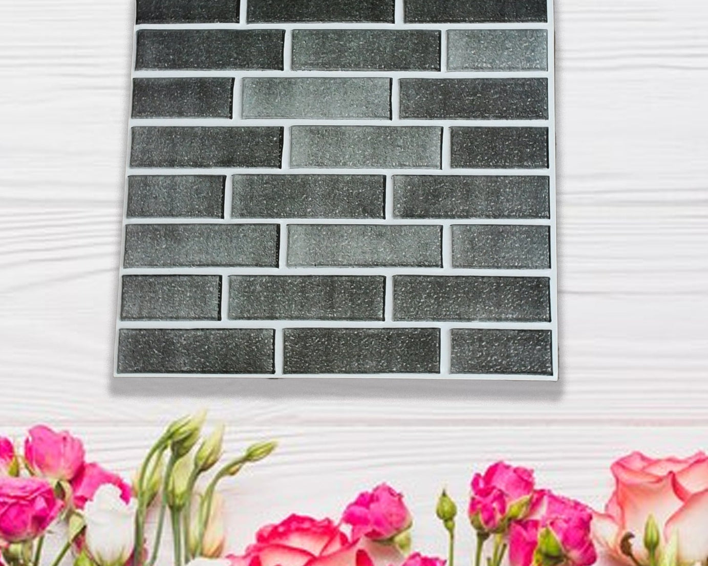 Design Wallpaper 3D Foam Wallpaper Sticker Panels I Ceiling Wallpaper For Living Room Bedroom I Furniture, Door I Foam Tiles