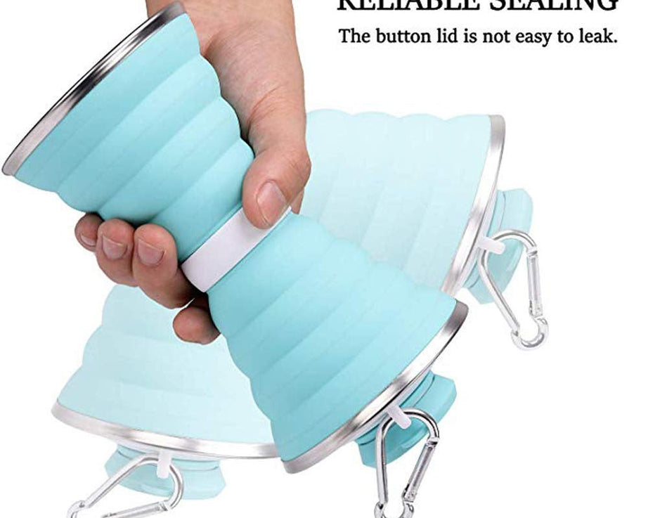 Lightweight collapsible bottle