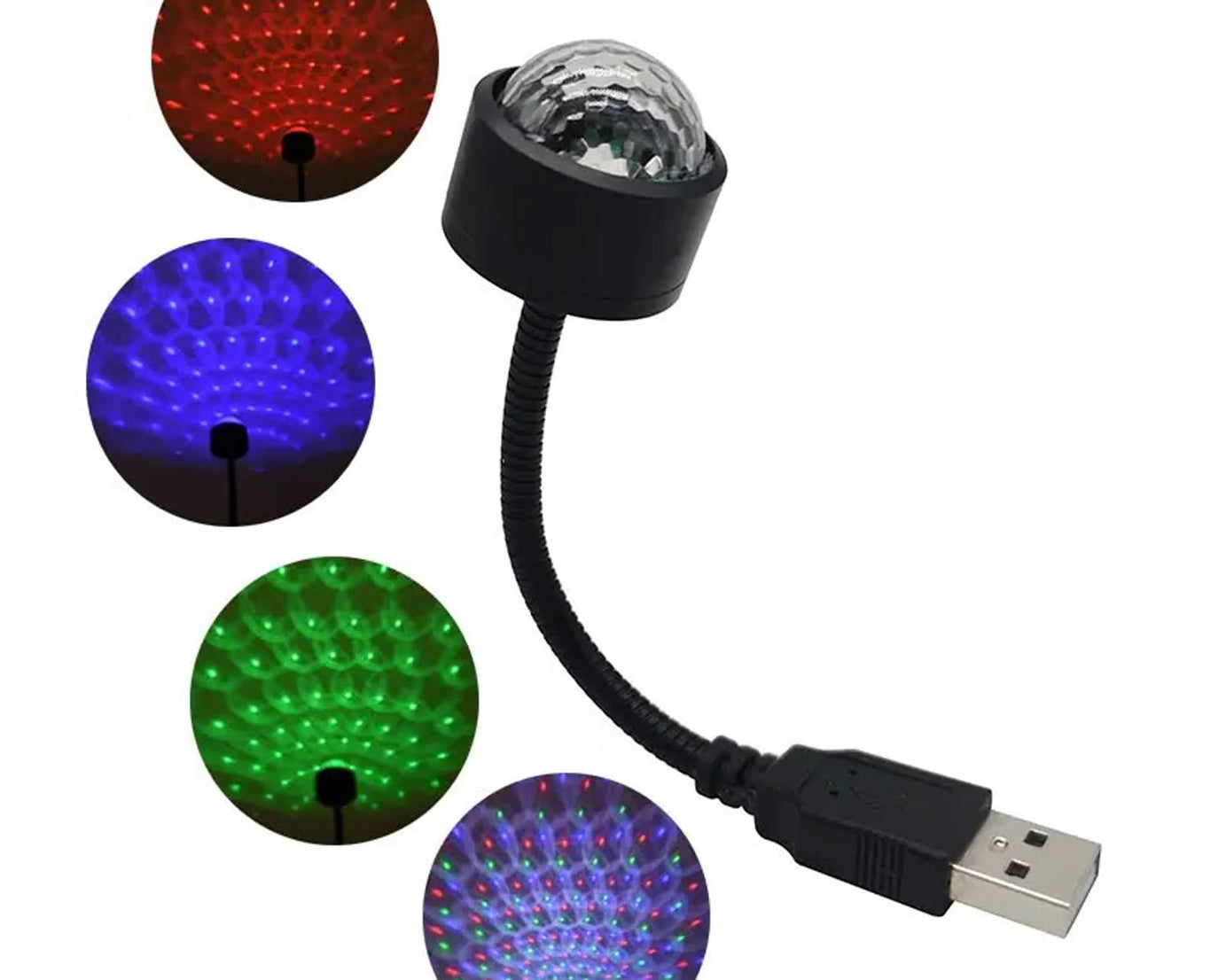 USB star night light projector