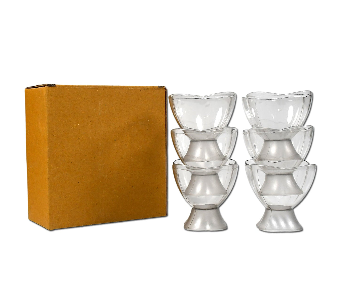 Serving bowls for ice cream and salads