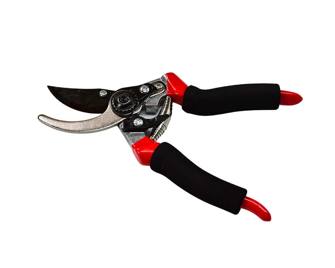 Sharp red garden shears, 21cm pruners for cutting