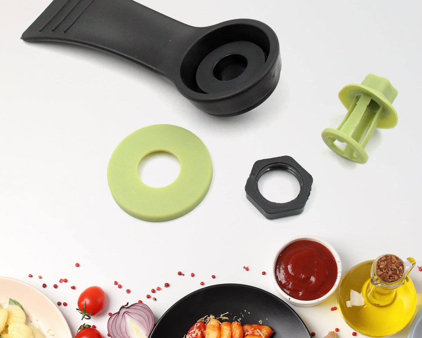 Pressure Cooker Valve & Handle (1 Pc): Replacement Parts, Kitchen Tool