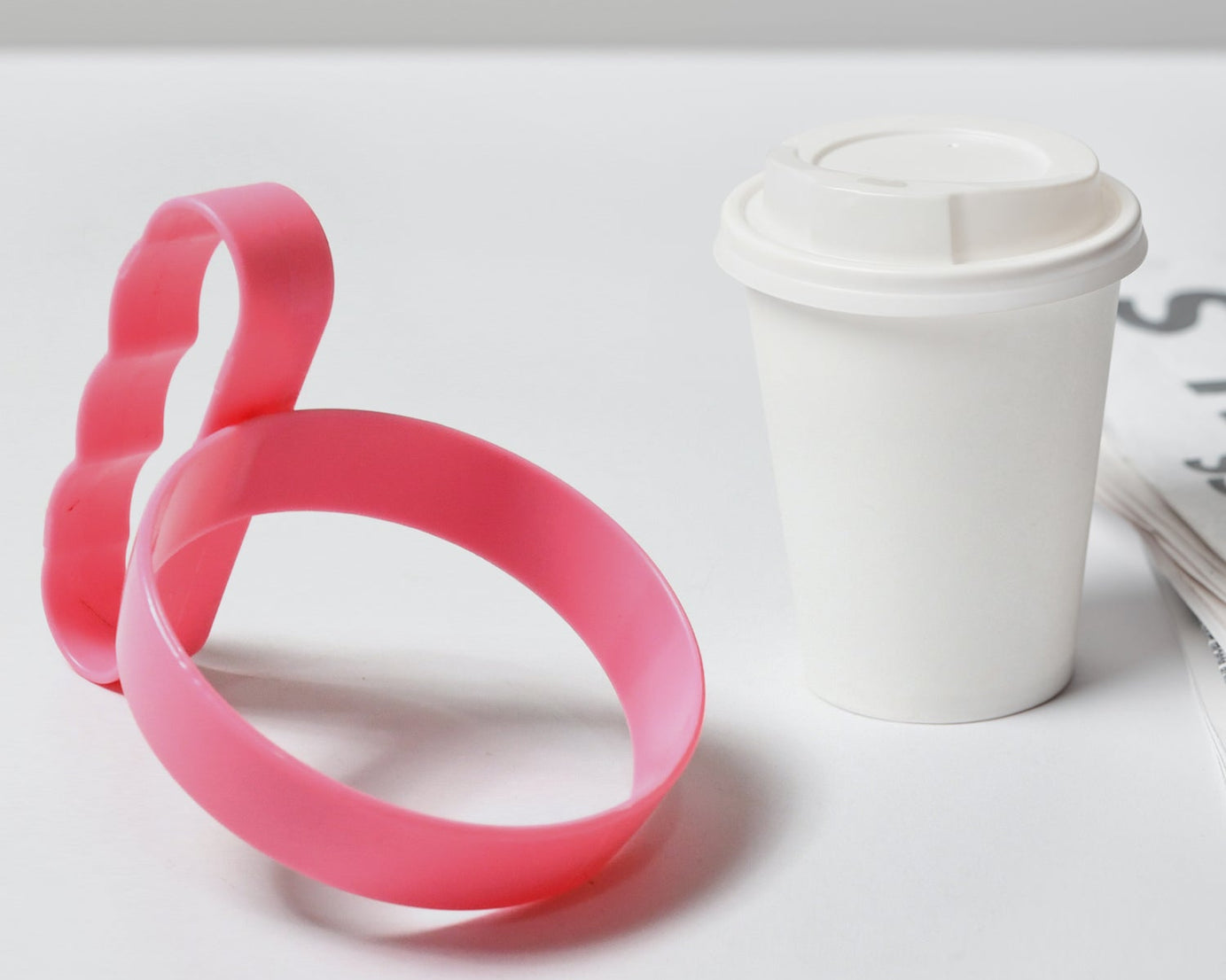 Plastic Cup / Tumbler Handle Anti Slip Travel Mug Grip |  cupholder | Cup / Tumbler Accessories | Lightweight Tumbler Holder | Cup Handle (1 Pc)