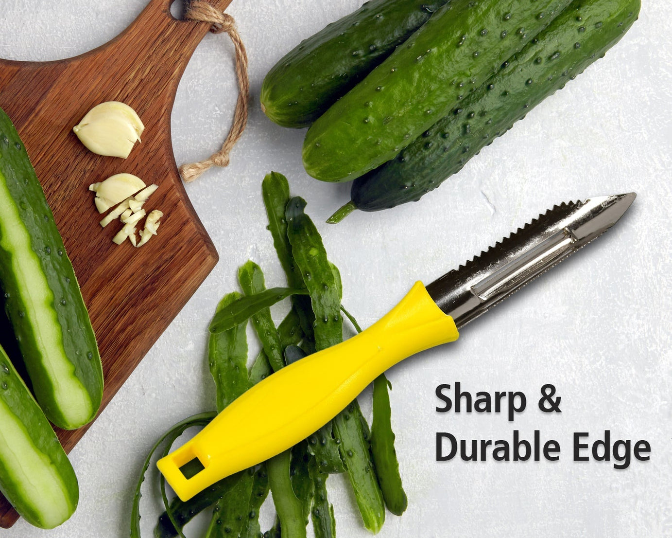 Ganesh stainless steel peeler, classic design