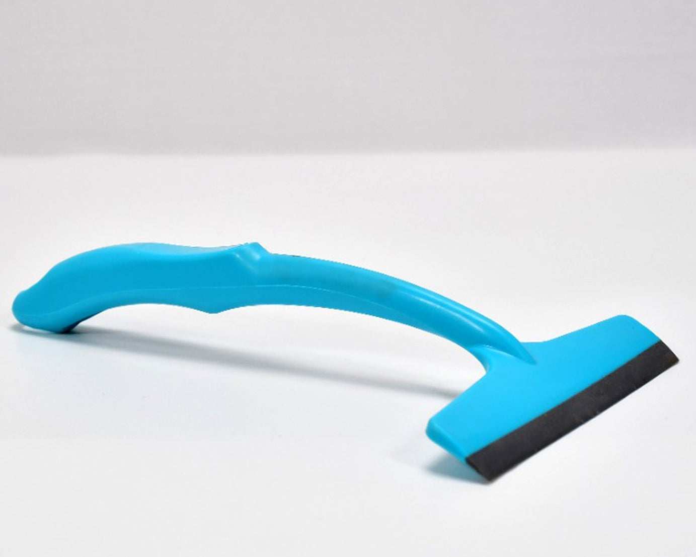 Long handle glass wiper for easy floor cleaning