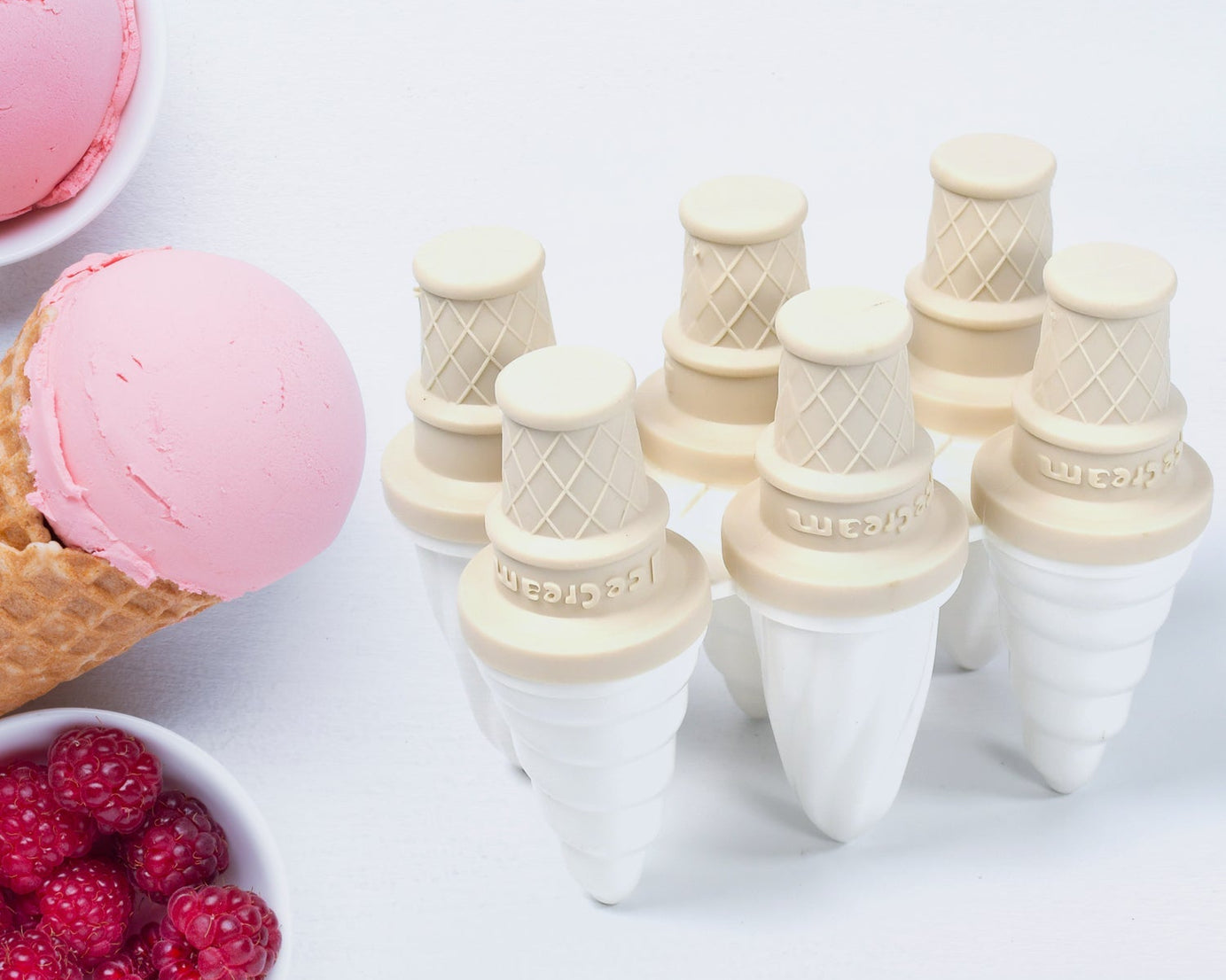 6 Pc ice candy maker Ice Cream Mold used for making ice-creams in all kinds of places including restaurants and ice-cream parlours etc.