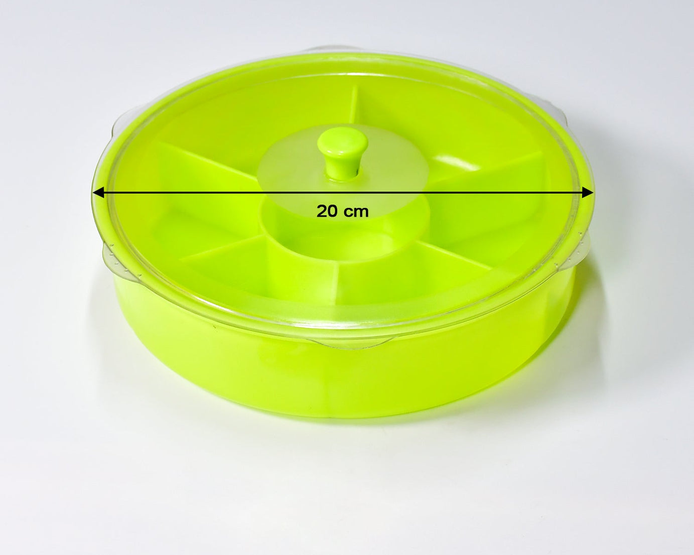 Dry-fruit box with single spoon for kitchen use