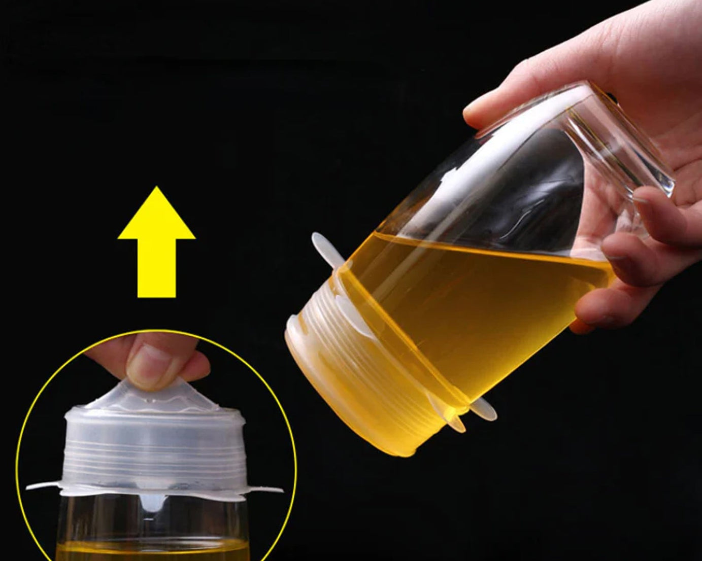 Silicone Food Cover Stretch Lids (6 Pcs Set / 62 Gm)