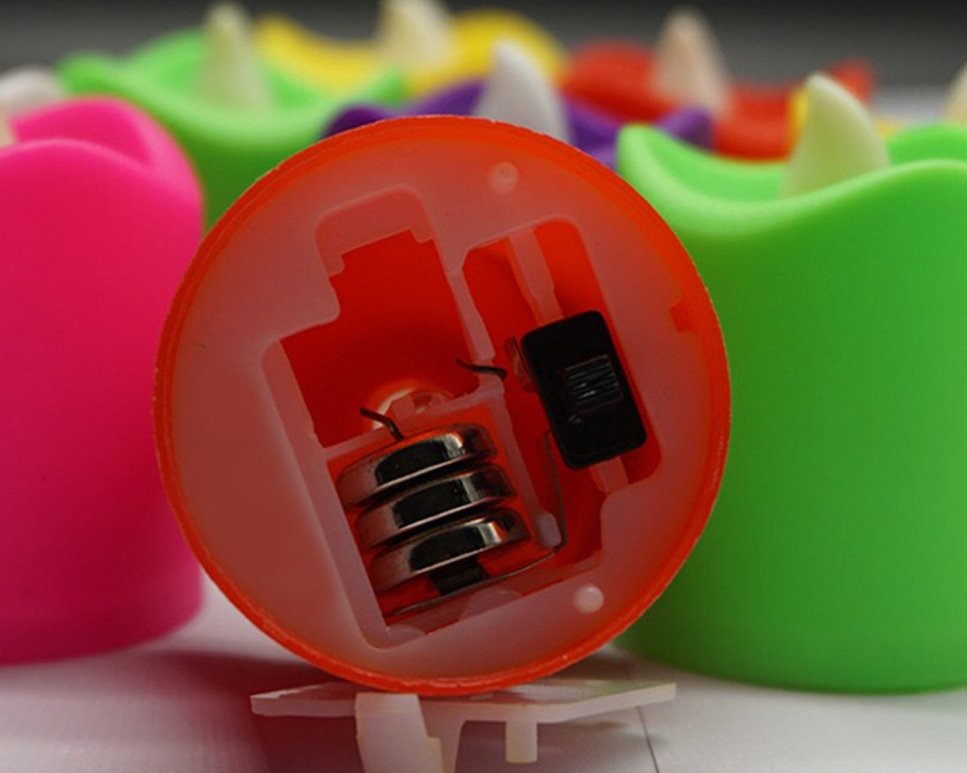 Festive Lighting for Any Occasion: 24 Pack LED Tealight Candles (Multicolor)