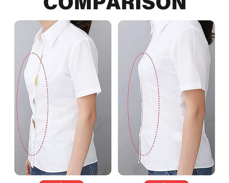 Waterproof Anti-Skid, Disposable Double Sided 10 Adhesive Transparent Clear Medical Tape for Lingerie (10 Pcs Set)