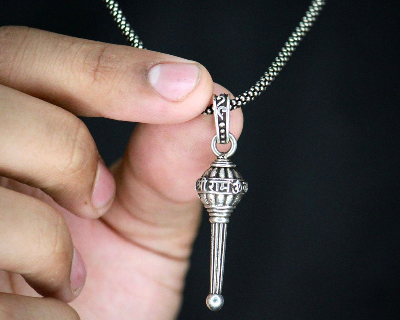 Bajrangi Gada pendant