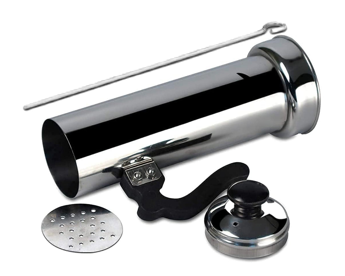 Stainless steel puttu maker with components