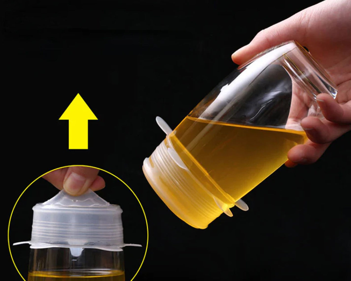 Silicone Stretch Lids, Food Cover For Freezer Microwave Oven Dishwasher Safe Fresh-Keeping Flexible Covers for Utensils, Dishes, Plates Jars, Cans, Mugs, Bowl Covers Food Safety Seal Lids (6 Pcs Set /95 Gm )