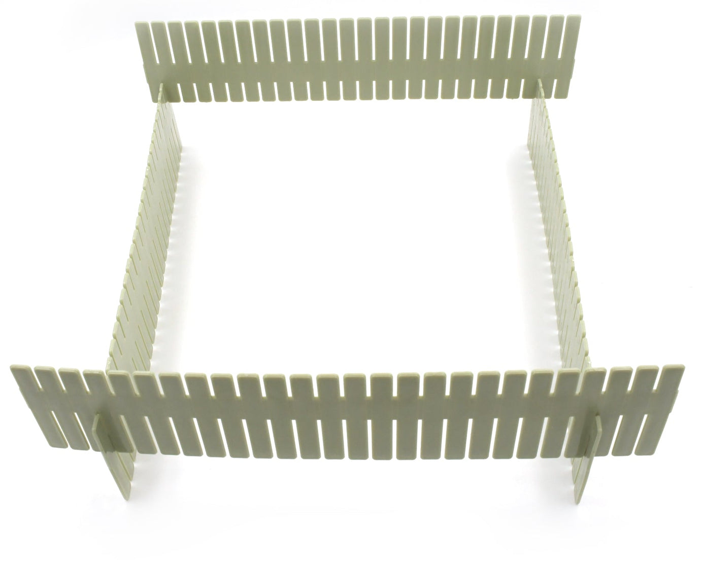 4146 Storage Box Drawer Organizer Drawer Cupboard Divider | Grid Closet Sorting Partition | Plastic Strips Separators box organizer (4 Pc Set )