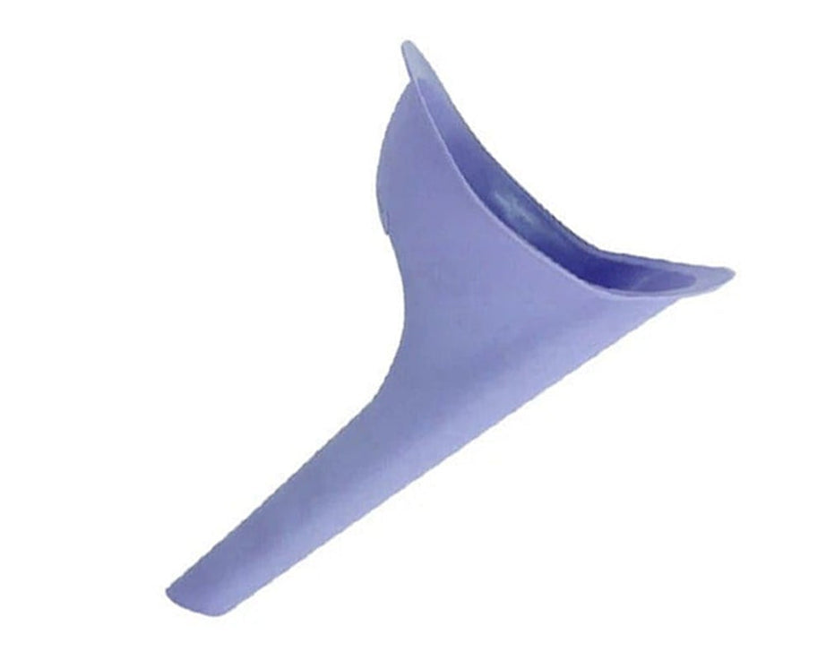 Female stand pee device designed for convenience and hygiene during travel