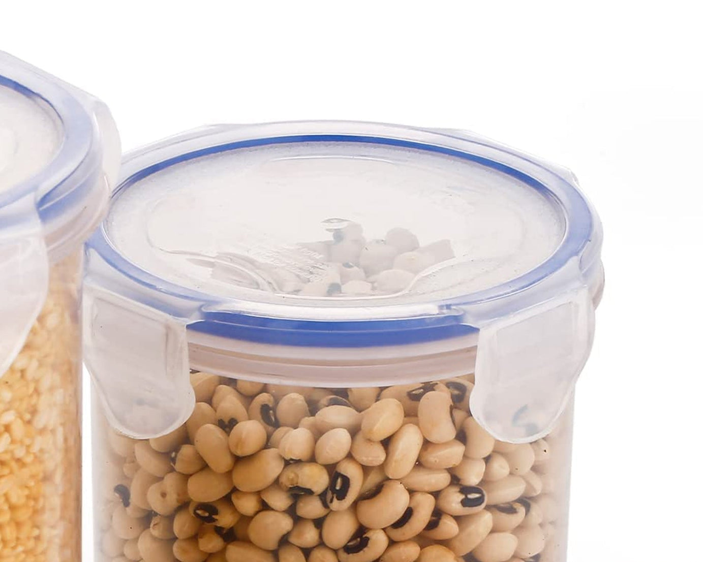 Leakproof & Airtight: 3 Pc Round Food Storage Set (500ml-1500ml)