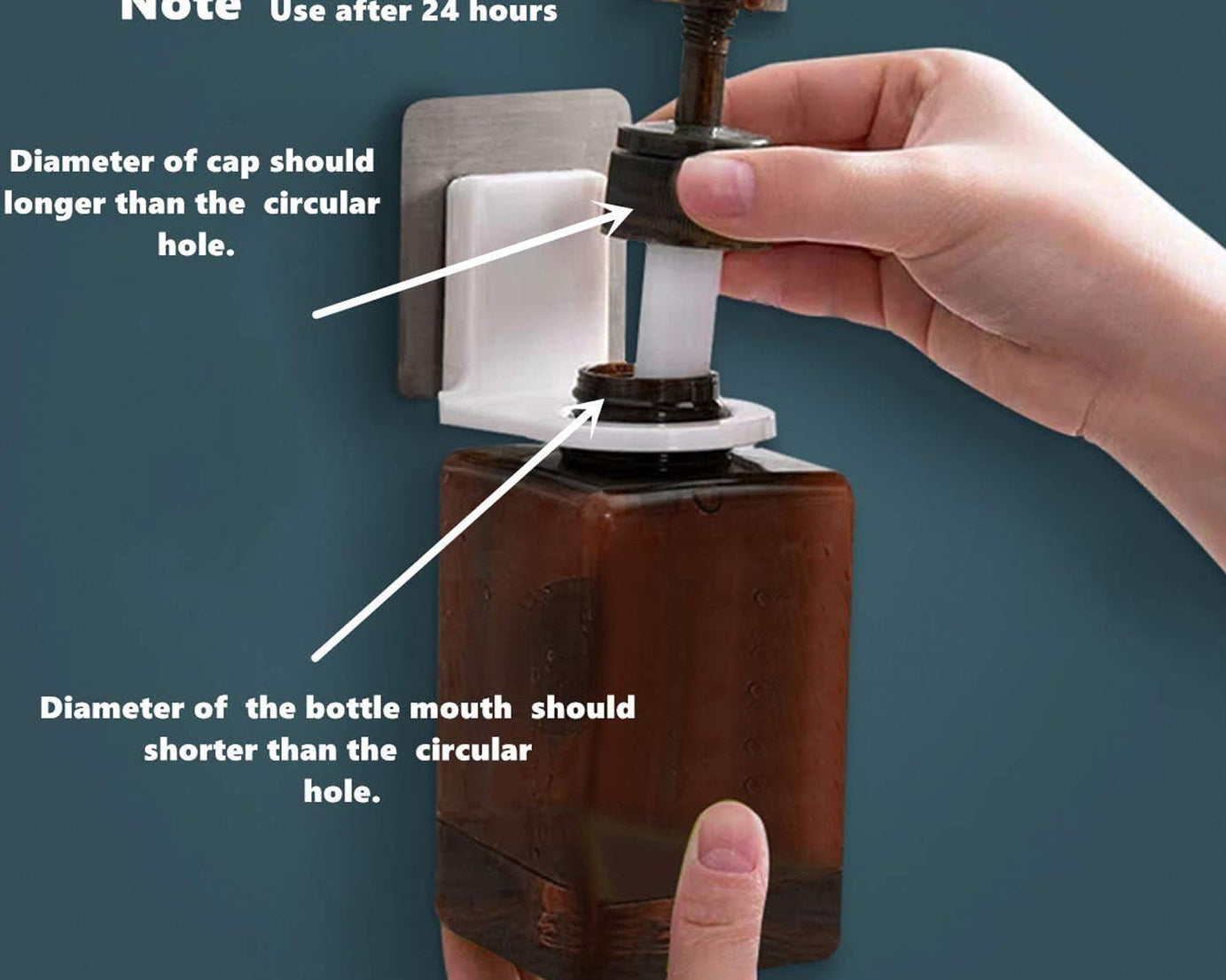 Self-adhesive wall hook in multi-color for versatile use