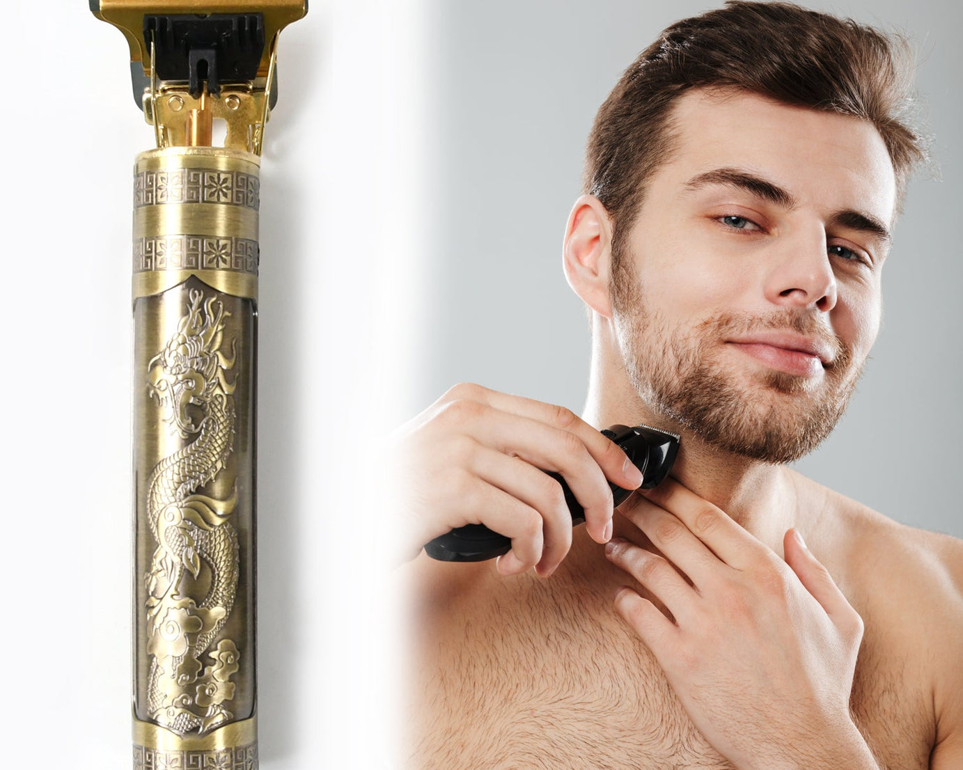 Rechargeable Electric Hair Clippers for Men Cordless Hair Trimmer Haircut Grooming Kit