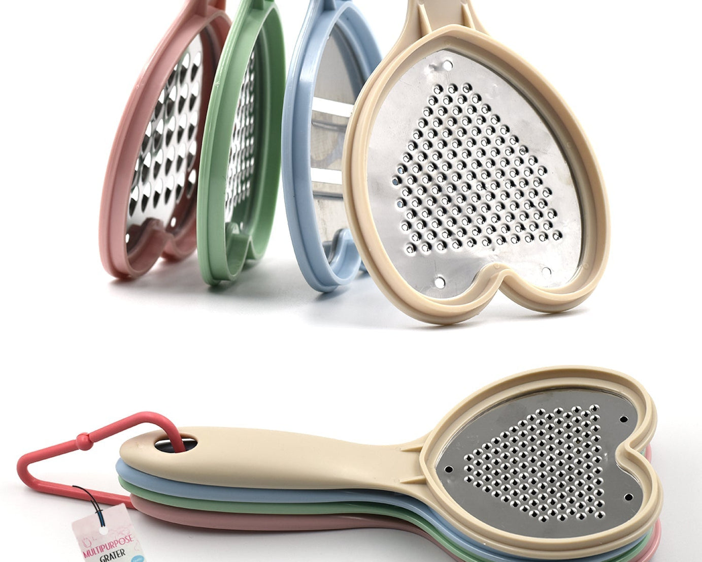 Grater and slicer for kitchen use