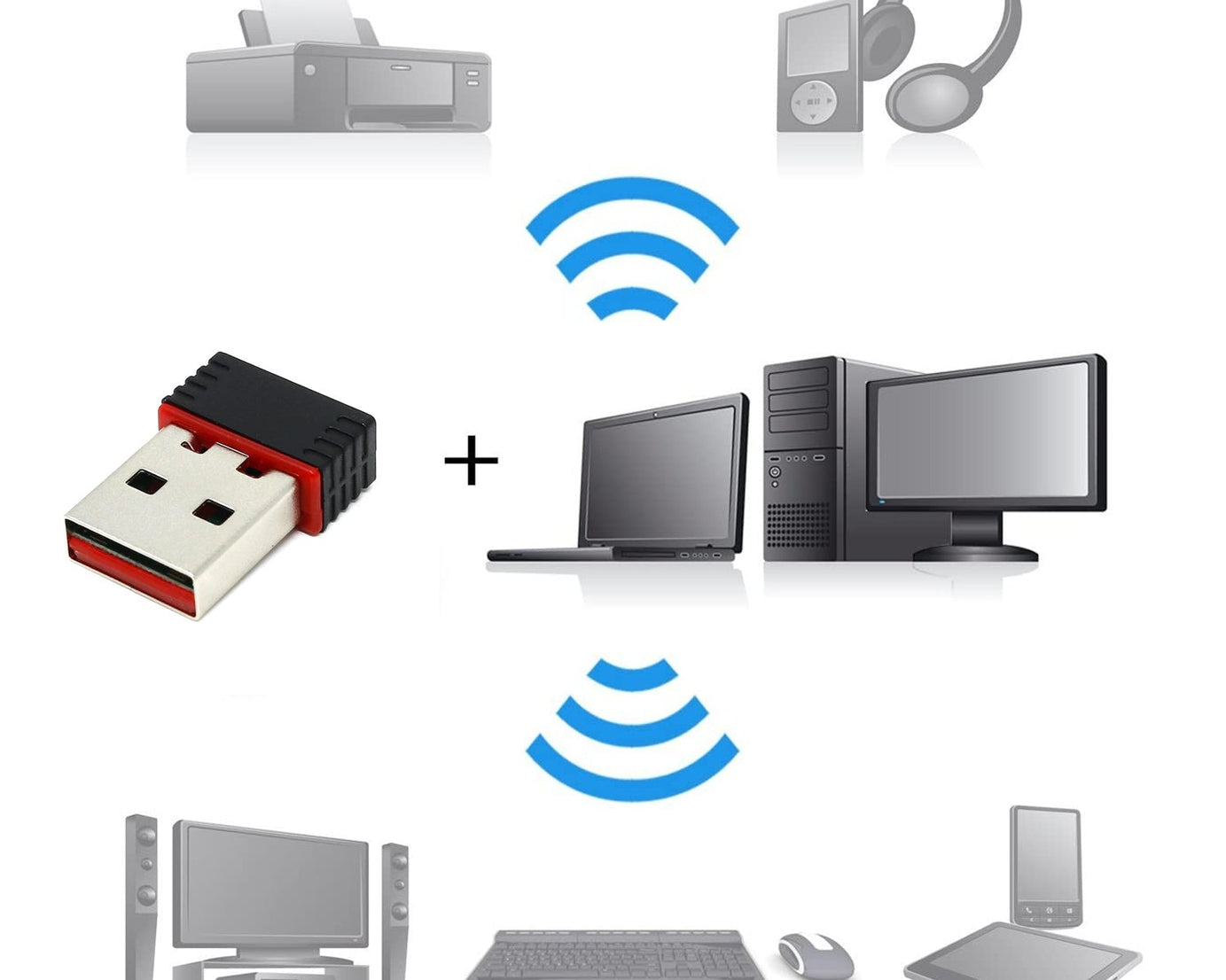 Mini Wi-Fi network adapter