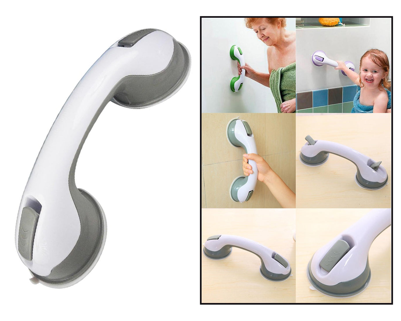 Practical handle for easy door handling.