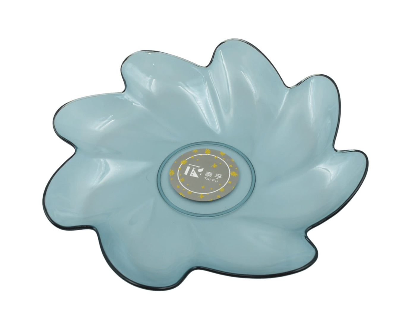 5535 Flower Shape Plastic Dinner / Fruit Plate  / Tray / Snacks / Breakfast Plate friendly Plastic Plate for Kids Party Supplies Birthday Holiday Party Dinnerware Supplies (1 Pc)